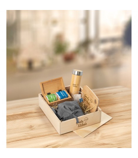 BOXIE WOOD L Caja de madera L