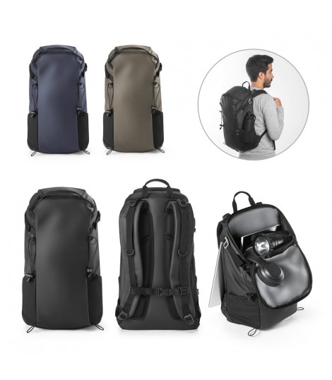 ALASCA Mochila de senderismo con revestimiento impermeable