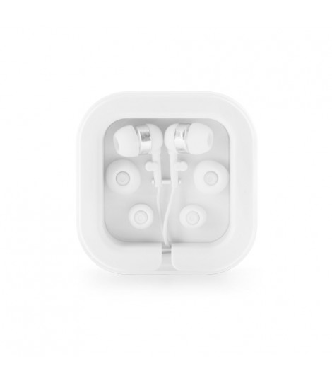 PRESLEY Auriculares de ABS reciclado con microfono incorporado