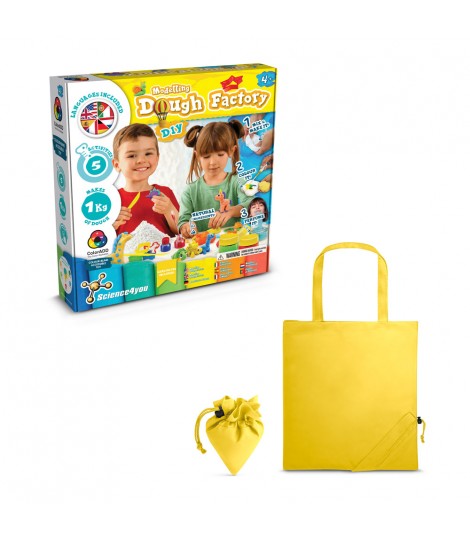 Modeling Dough Factory Kit II Juego educativo suministrado con una bolsa de regalo plegable de 190T