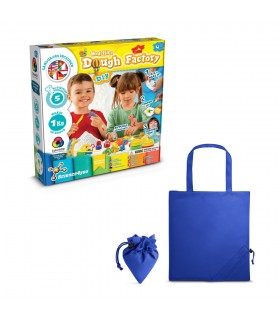 Modeling Dough Factory Kit II Juego educativo suministrado con una bolsa de regalo plegable de 190T