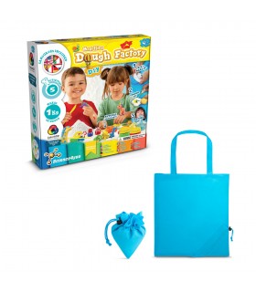 Modeling Dough Factory Kit II Juego educativo suministrado con una bolsa de regalo plegable de 190T