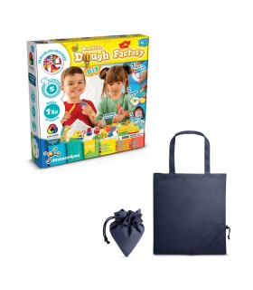 Modeling Dough Factory Kit II Juego educativo suministrado con una bolsa de regalo plegable de 190T