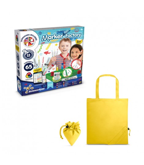 DIY Pen Factory Kit II Kit educativo suministrado con una bolsa de regalo plegable de 190T