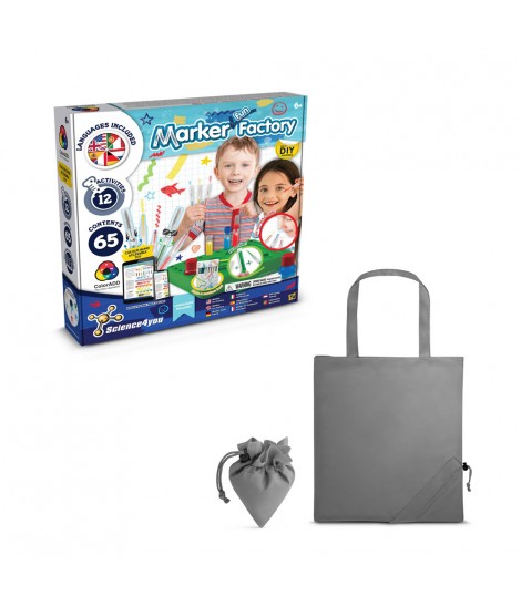 DIY Pen Factory Kit II Kit educativo suministrado con una bolsa de regalo plegable de 190T