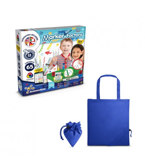 DIY Pen Factory Kit II Kit educativo suministrado con una bolsa de regalo plegable de 190T