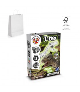 Fossil Excavation Kit II Juego educativo suministrado con una bolsa de regalo de papel kraft 90 g m
