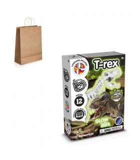Fossil Excavation Kit III Juego educativo suministrado con una bolsa de regalo de papel kraft 115 g m