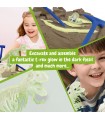 Fossil Excavation Kit III Juego educativo suministrado con una bolsa de regalo de papel kraft 115 g m