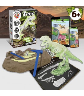 Fossil Excavation Kit IV Juego educativo suministrado con una bolsa de regalo de non woven 80 g m