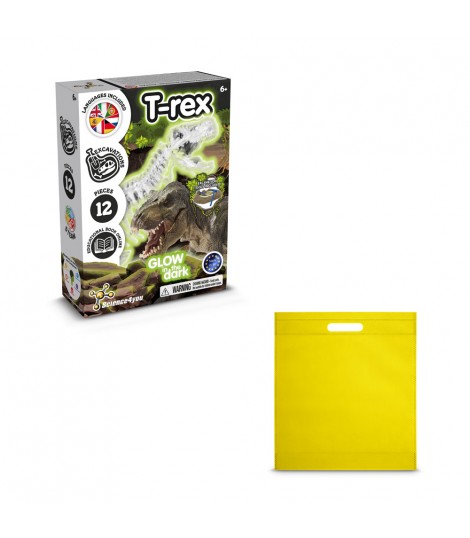 Fossil Excavation Kit IV Juego educativo suministrado con una bolsa de regalo de non woven 80 g m