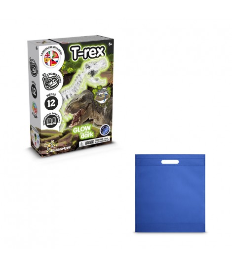 Fossil Excavation Kit IV Juego educativo suministrado con una bolsa de regalo de non woven 80 g m