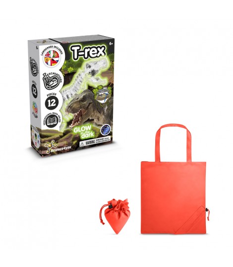 Fossil Excavation Kit V Juego educativo suministrado con una bolsa de regalo plegable de 190T