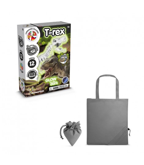 Fossil Excavation Kit V Juego educativo suministrado con una bolsa de regalo plegable de 190T