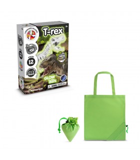 Fossil Excavation Kit V Juego educativo suministrado con una bolsa de regalo plegable de 190T