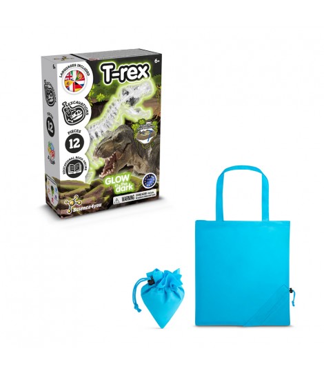 Fossil Excavation Kit V Juego educativo suministrado con una bolsa de regalo plegable de 190T
