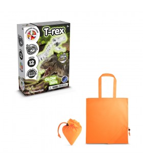Fossil Excavation Kit V Juego educativo suministrado con una bolsa de regalo plegable de 190T