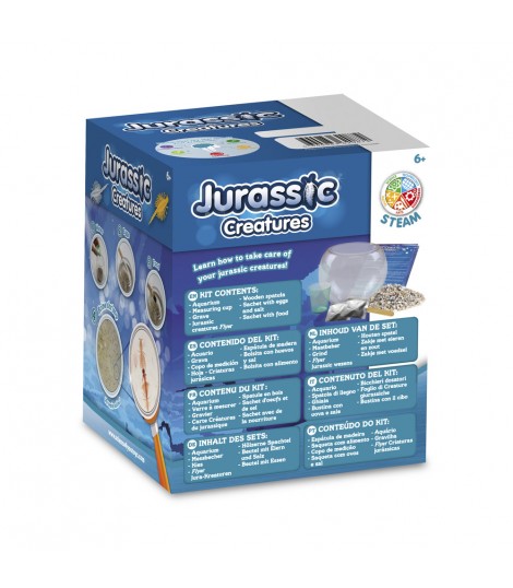 Jurassic Pets Kit III Juego educativo suministrado con una bolsa de regalo de papel kraft 90 g m