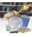Jurassic Pets Kit III Juego educativo suministrado con una bolsa de regalo de papel kraft 90 g m