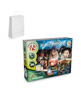 Mystery Potions Kit II Kit educativo suministrado con una bolsa de regalo de papel kraft 100 g m