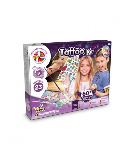 Tattoo Factory Kit I Juego educativo para ninos