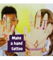 Tattoo Factory Kit II Juego educativo suministrado con una bolsa de regalo de papel kraft 100 g m