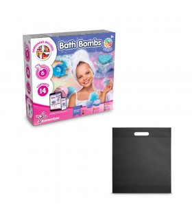 Bath Bombs Kit IV Juguete educativo suministrado con una bolsa de regalo de non woven 80 g m