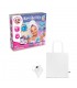 Bath Bombs Kit V Juguete educativo suministrado con una bolsa de regalo plegable de 190T