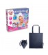 Bath Bombs Kit V Juguete educativo suministrado con una bolsa de regalo plegable de 190T