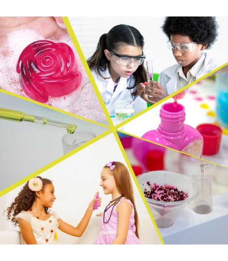 Perfume Soap Factory Kit III Juego educativo suministrado con una bolsa de regalo de papel kraft 115 g m