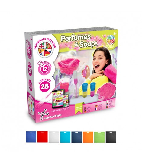 Perfume Soap Factory Kit IV Juego educativo suministrado con una bolsa de regalo de non woven 80 g m