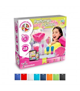 Perfume Soap Factory Kit IV Juego educativo suministrado con una bolsa de regalo de non woven 80 g m