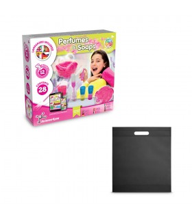 Perfume Soap Factory Kit IV Juego educativo suministrado con una bolsa de regalo de non woven 80 g m