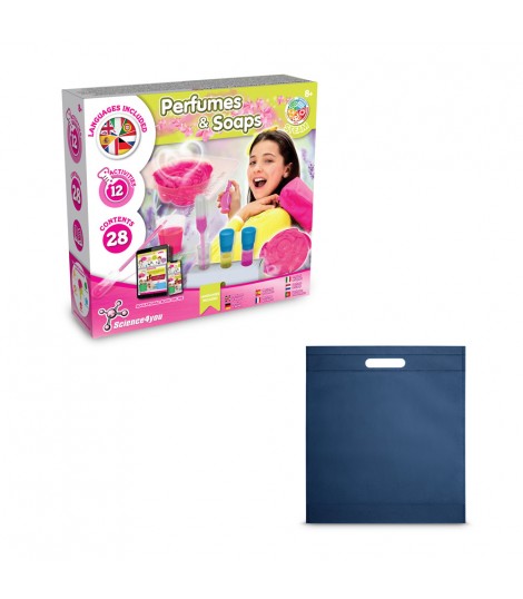 Perfume Soap Factory Kit IV Juego educativo suministrado con una bolsa de regalo de non woven 80 g m