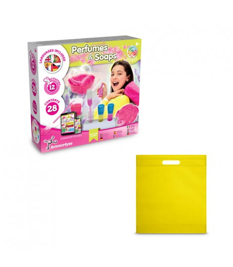 Perfume Soap Factory Kit IV Juego educativo suministrado con una bolsa de regalo de non woven 80 g m