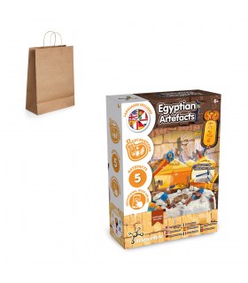 Ancient Egypt Excavation Kit III Juego educativo suministrado con una bolsa de regalo de papel kraft 115 g m