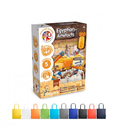 Ancient Egypt Excavation Kit V Juego educativo suministrado con una bolsa de regalo plegable de 190T