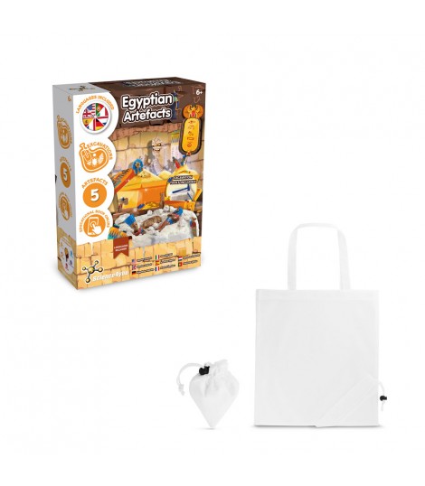 Ancient Egypt Excavation Kit V Juego educativo suministrado con una bolsa de regalo plegable de 190T