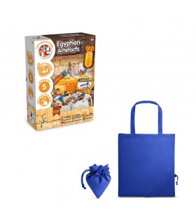 Ancient Egypt Excavation Kit V Juego educativo suministrado con una bolsa de regalo plegable de 190T