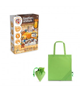 Ancient Egypt Excavation Kit V Juego educativo suministrado con una bolsa de regalo plegable de 190T