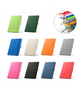 ANNE Cuaderno A5 en PET 100 rPET con paginas a rayas