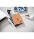 HUXLEY Cuaderno A5 con paginas a rayas FSC color marfil
