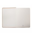 HUXLEY Cuaderno A5 con paginas a rayas FSC color marfil