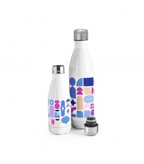 AMORTI 380 Botella de sublimacion de acero inoxidable de 380 mL