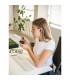 CAUBY Wireless headphones with ANC and 7 hours of battery life on 100 rABS