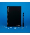 INFINITEBOOK PLAIN A5 Infinitebook con tapa flexible y 15 paginas de pizarra blanca lisas