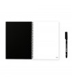 INFINITEBOOK PLAIN A5 Infinitebook con tapa flexible y 15 paginas de pizarra blanca lisas