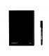 INFINITEBOOK PLAIN A5 Infinitebook con tapa flexible y 15 paginas de pizarra blanca lisas