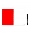 INFINITEBOOK PLAIN A5 Infinitebook con tapa flexible y 15 paginas de pizarra blanca lisas