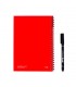 INFINITEBOOK PLAIN A5 Infinitebook con tapa flexible y 15 paginas de pizarra blanca lisas